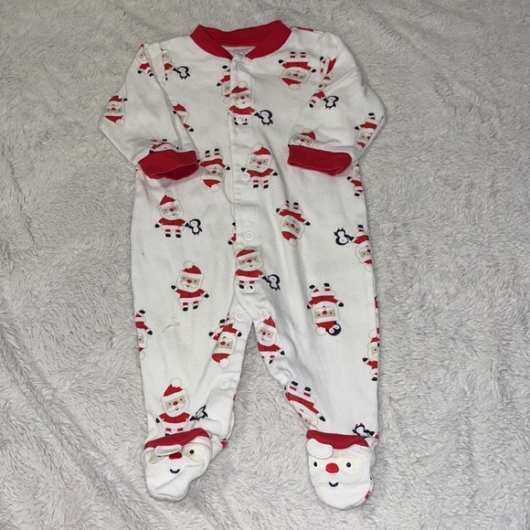 Carter's Other - carters Christmas footie/ sleeper